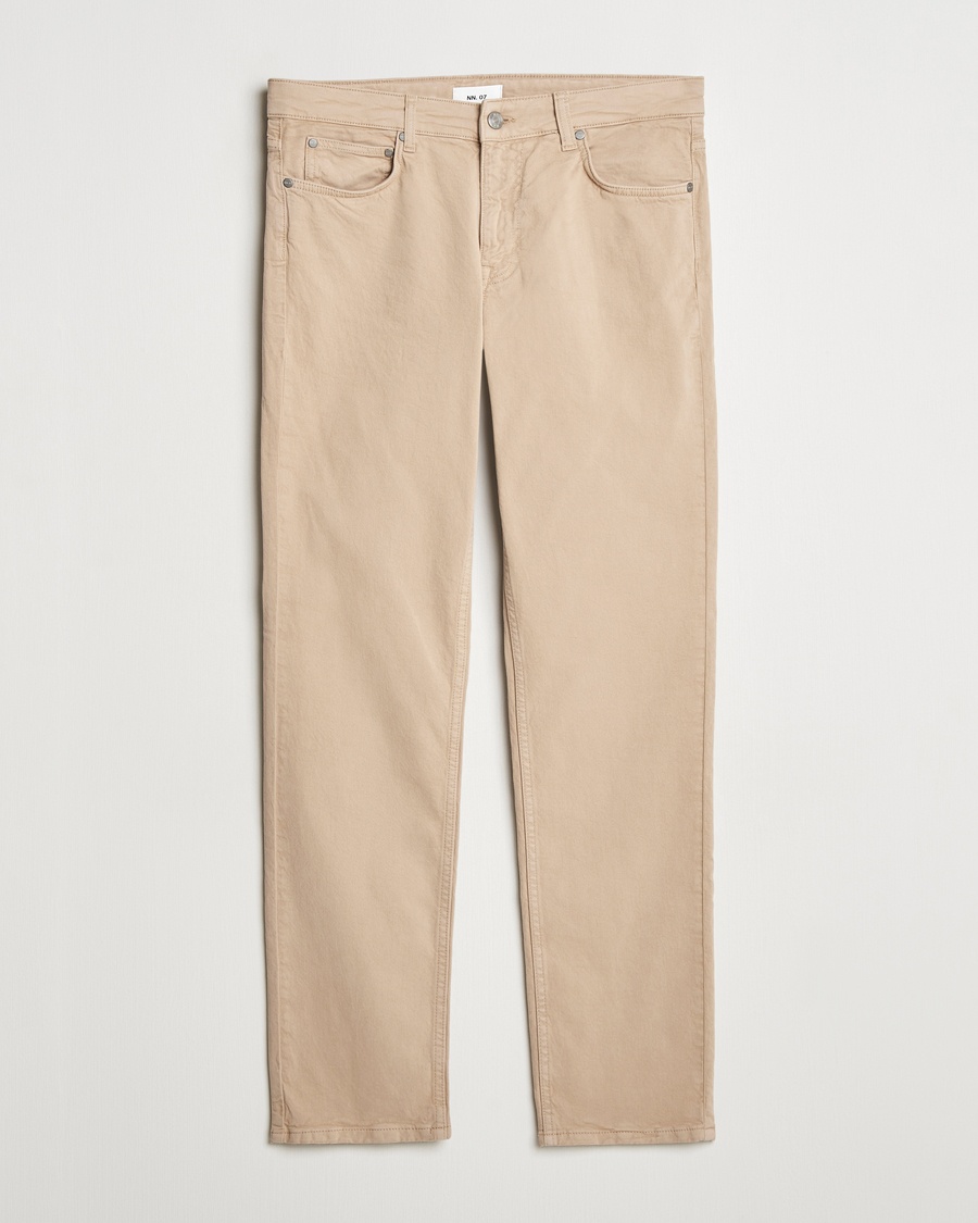 NN07 Tony 5-Pocket Pants Khaki Beige – Beige