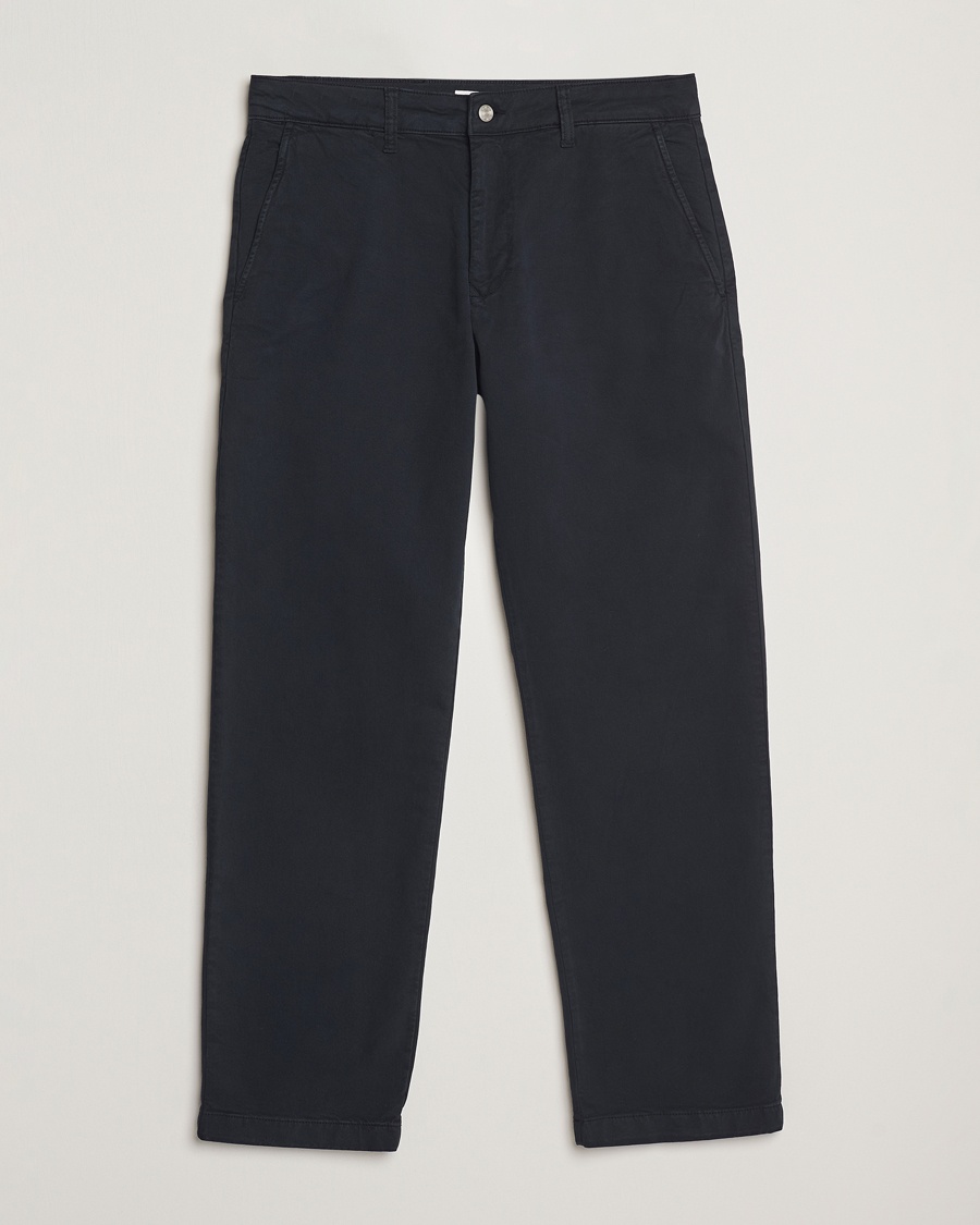 NN07 Aden Regular Fit Chinos Navy Blue – Blau