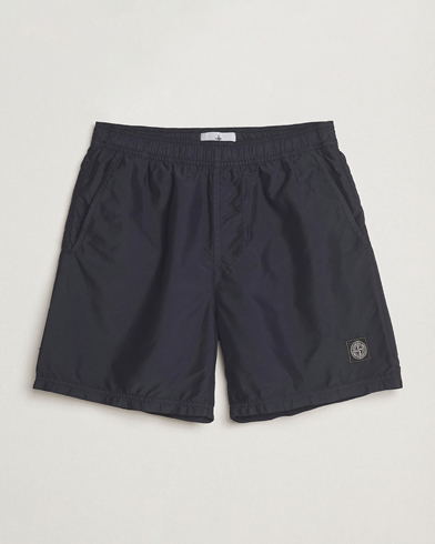 Stone Island Brushed Nylon Swimshorts Navy Blue – Blau