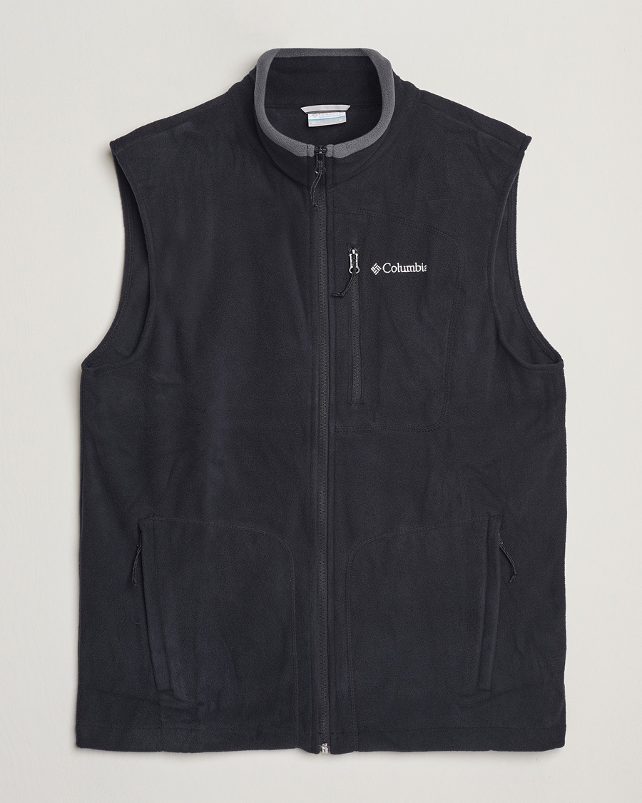 Columbia Fast Trek Full Zip Fleece Vest Black – Schwarz