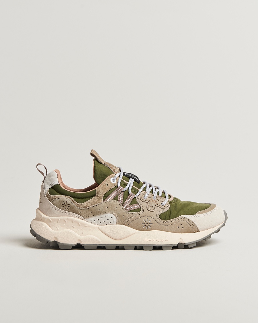 Flower Mountain Yamano 3 Suede/Nylon Sneaker Grey – Grau