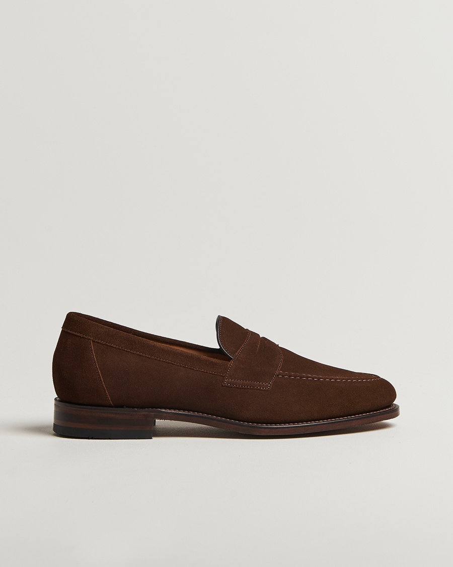 Loake Shoemakers Imperial Suede Loafers Brown – Braun