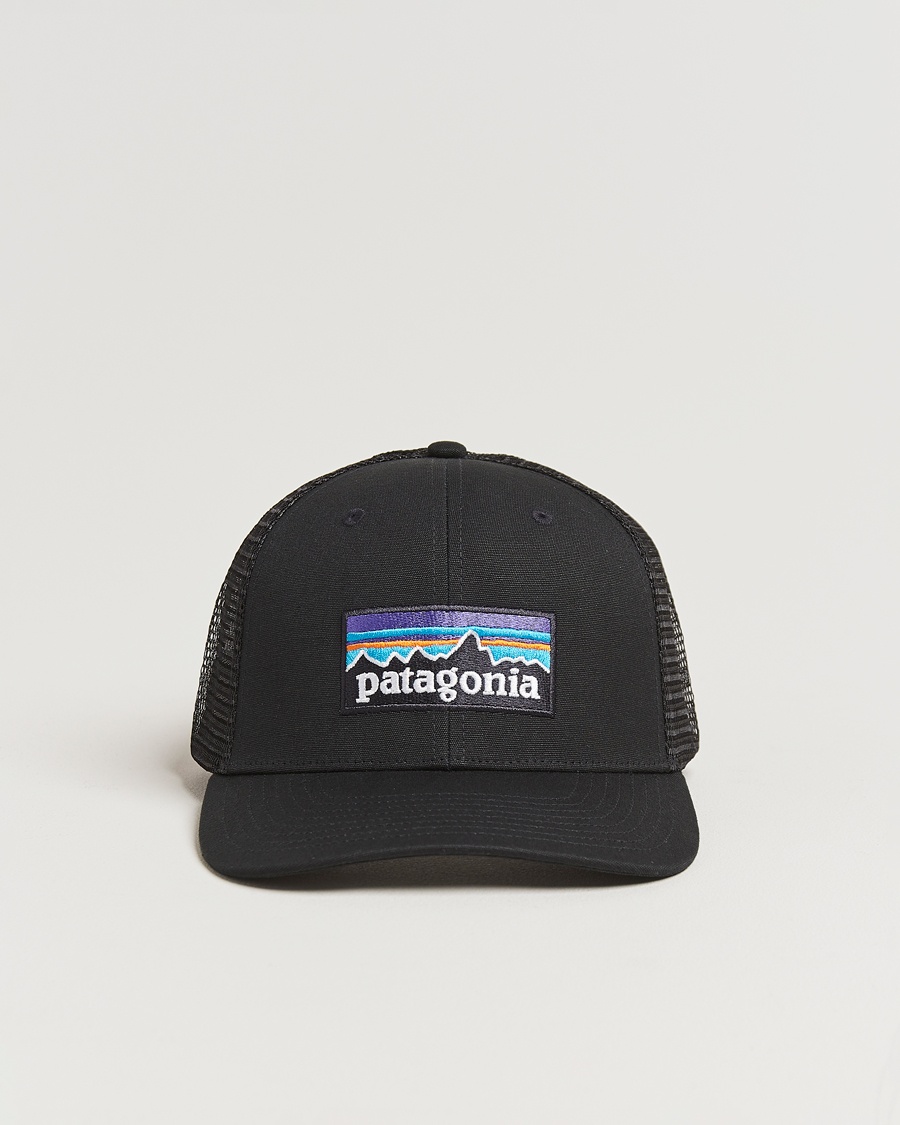 Patagonia PatagoniaP-6 Logo Trucker HatBlack – Schwarz