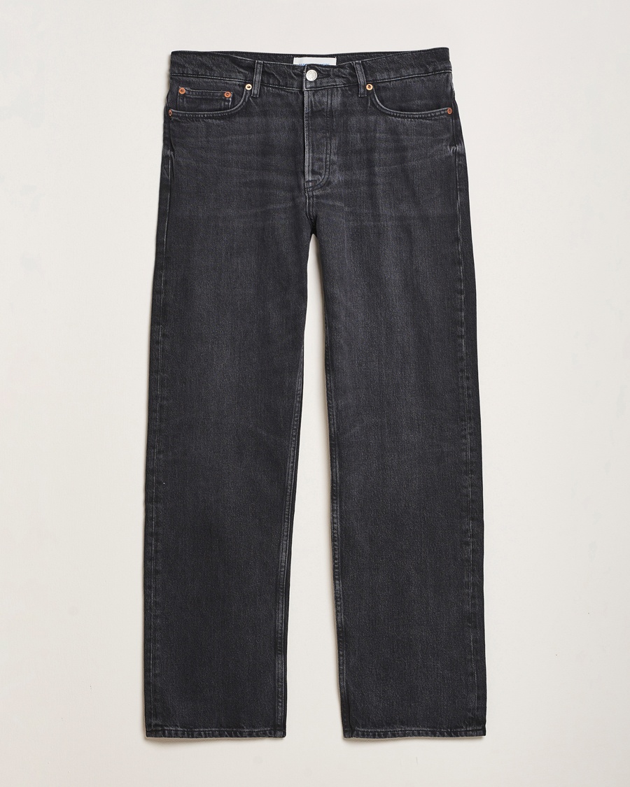 Samsøe Samsøe Eddie Regular Fit Jeans Black Blizzard – Schwarz