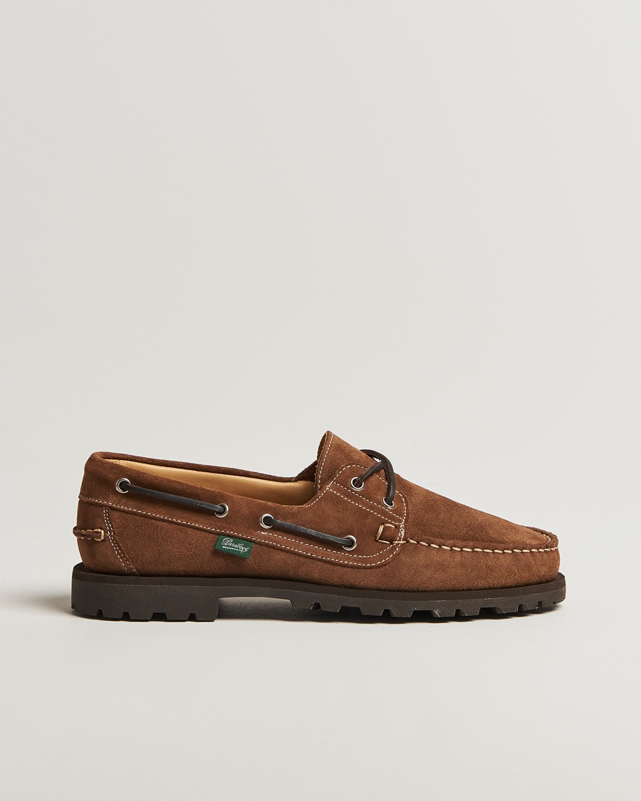 Paraboot Malo Moccasin Cognac Suede – Braun