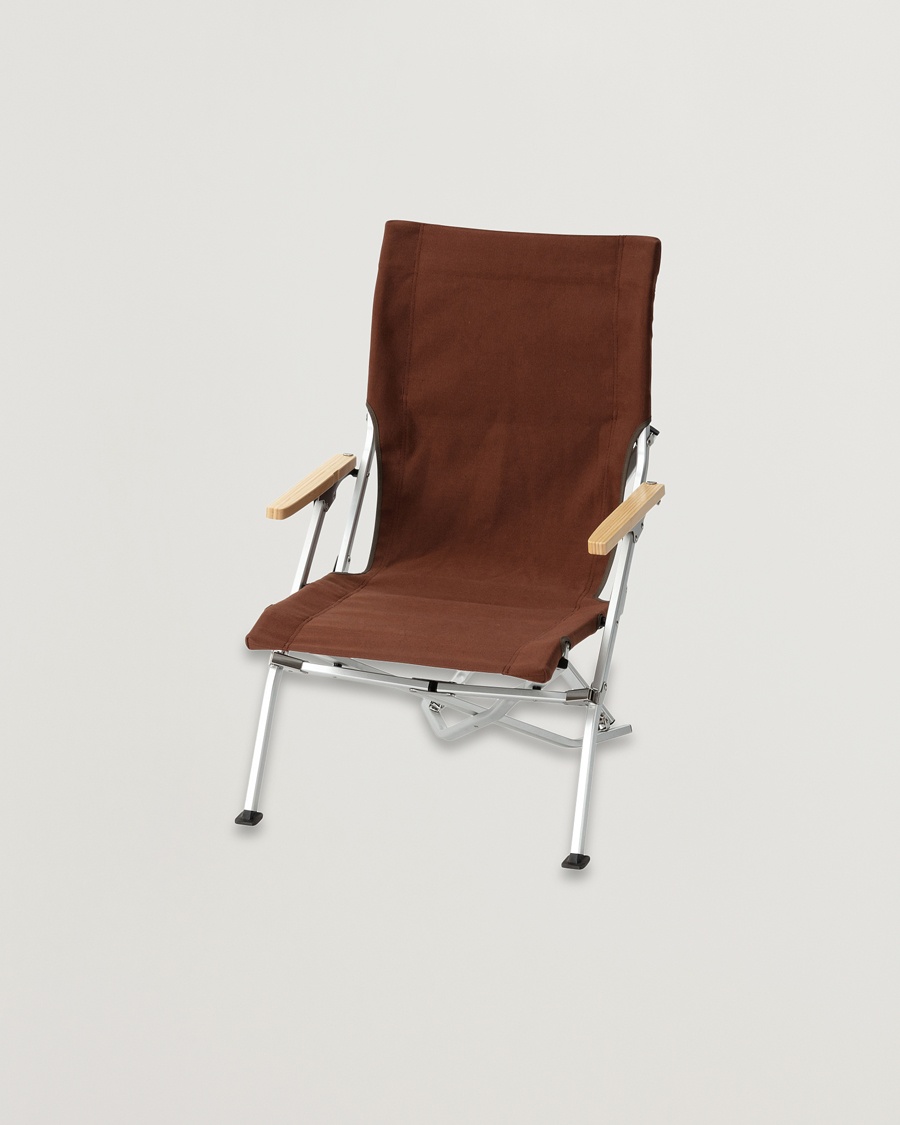 Snow Peak Low Beach Chair Brown – Braun