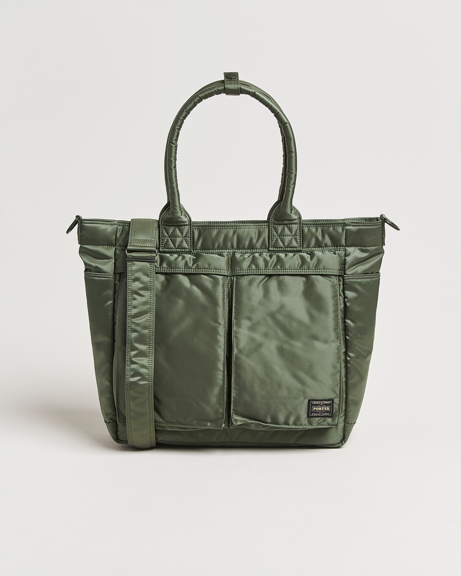 Porter-Yoshida & Co. Tanker Tote Bag Sage Green – Grün