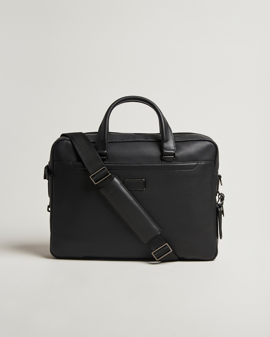 TUMI Harrison Avondale Top Zip Briefcase Black – Schwarz