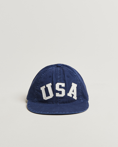 Polo Ralph Lauren Cotton Twill USA Cap Newport Navy – Blau