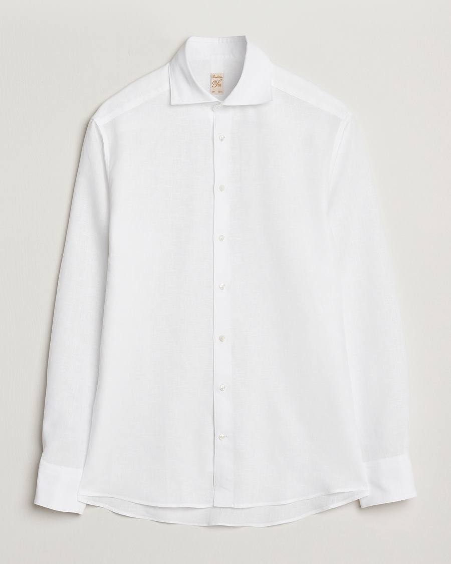 Stenströms 1899 Linen Shirt White – Weiß
