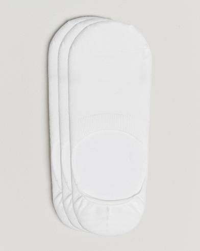 BOSS BLACK 3-Pack Invisible Socks White – Weiß