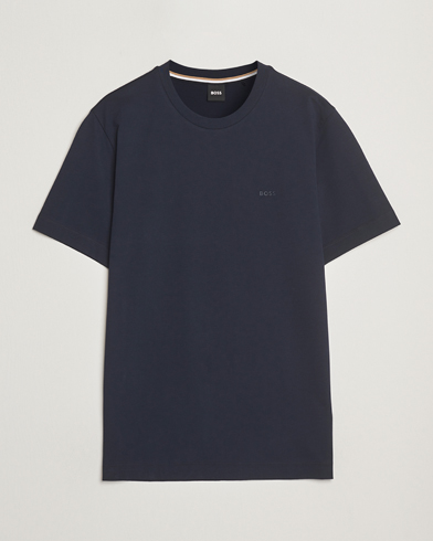 BOSS BLACK Thompson Crew Neck T-Shirt Dark Blue – Blau