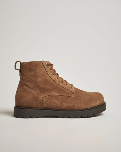 BIRKENSTOCK Highwood Suede Lace Boot Dark Tea – Braun