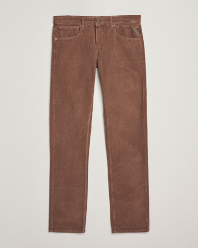Replay Grover Corduroy 5-Pocket Pants Biscuit Brown – Braun