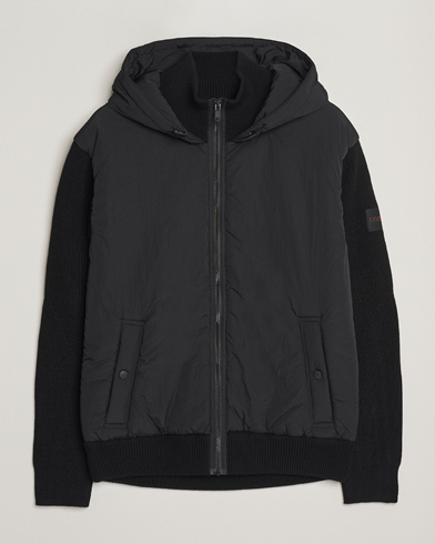 BOSS ORANGE Kiaccio Hybrid Hooded Full Zip Black – Schwarz