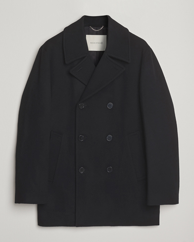 Mackintosh Dalton Wool/Cashmere Peacoat Black – Schwarz