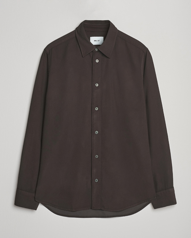 NN07 Colby Shirt Dark Army – Grün