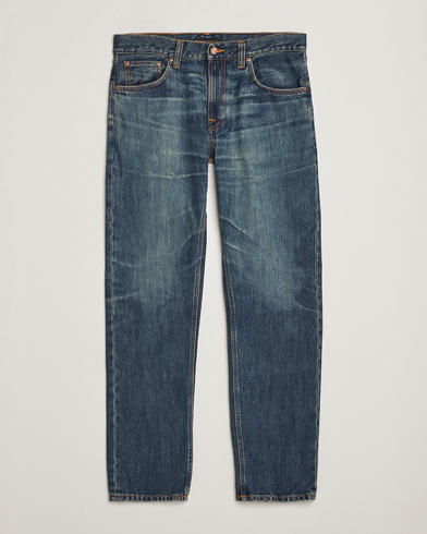 Nudie Jeans Gritty Jackson Jeans Thriller Tracks – Blau