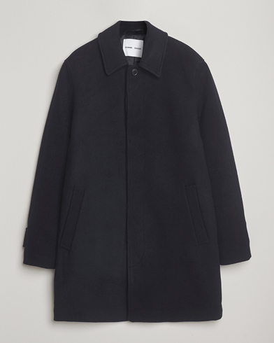 Samsøe Samsøe Labby Wool Coat Salute Navy – Blau