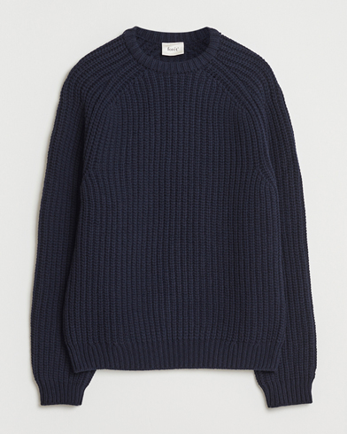 Forét Trip Chunky Rib Knit Navy – Blau