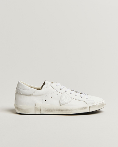 Philippe Model Prsx Low Top Leather Sneakers White – Weiß