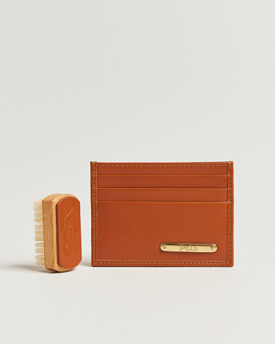 Polo Ralph Lauren Bridle Leather Card Case Tan – Braun