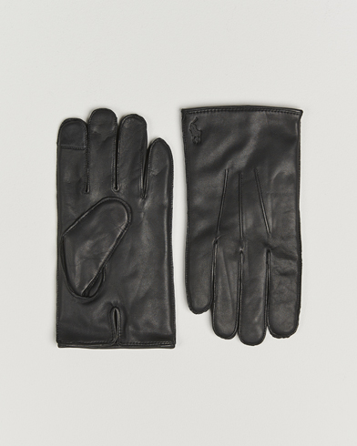 Polo Ralph Lauren Nappa Gloves Black – Schwarz
