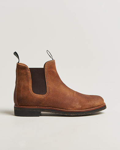 Polo Ralph Lauren Radford Chelsea Boot Light Java Suede – Braun