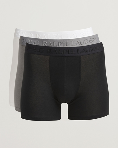 Polo Ralph Lauren 3-Pack Boxer Briefs Black/Grey/White – Grau