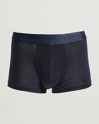 Sunspel Tencel Stretch Trunk Navy – Blau