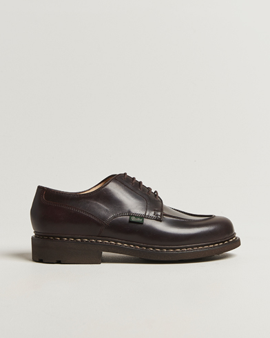 Paraboot Chambord Cordovan Derby Burgundy – Braun