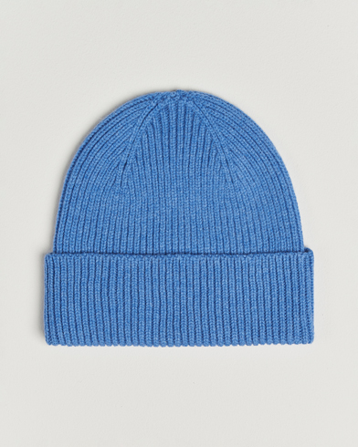 Colorful Standard Merino Wool Beanie Pacific Blue – Blau