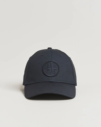 Stone Island Stone IslandClassic Cotton Logo CapNavy – Blau