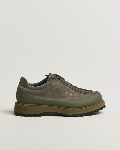 Stone Island Low Top Suede Sneakers Military Green – Grün