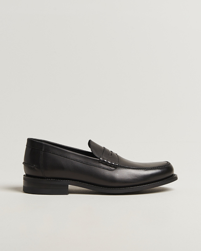 Loake 1880 Kingscliffe Leather Loafer Black – Schwarz