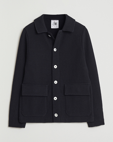 S.N.S. Herning Wool Chore Jacket Navy – Blau