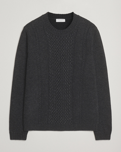 Tiger of Sweden Harry Wool Knitted Sweater Phantom – Grau