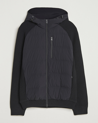 Woolrich Matt Stretch Hybrid Jacket Black – Schwarz