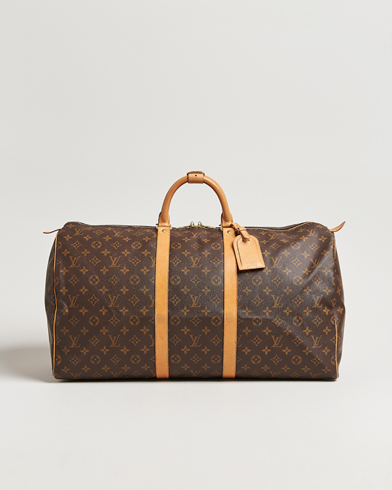 Louis Vuitton Pre-Owned Keepall 55 Monogram – Braun