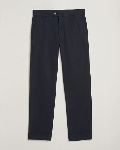Morris Jack Soft Twill Trousers Blue – Blau