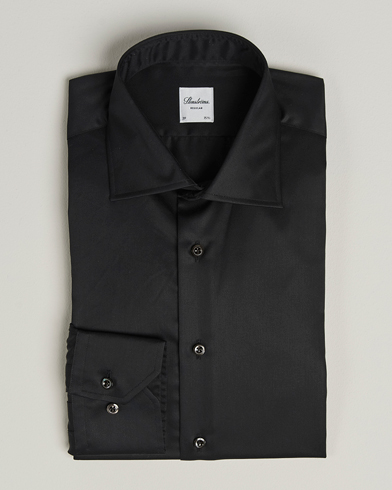 Stenströms Regular Fit Shirt Black – Schwarz