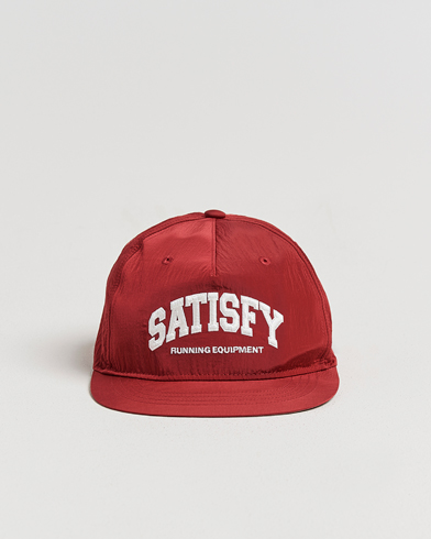 Satisfy FliteSilk Running Cap Burgundy – Rot