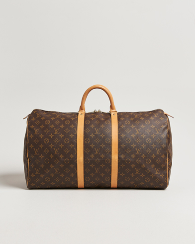 Louis Vuitton Pre-Owned Keepall 55 Monogram – Braun