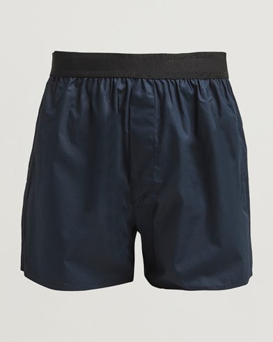 CDLP Cotton Woven Boxer Shorts Navy – Blau