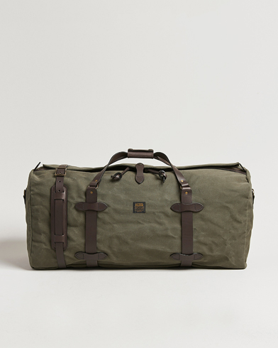 Filson Rugged Twill Duffle Large Otter Green – Grün