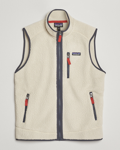 Patagonia Retro Pile Vest Pelican – Weiß