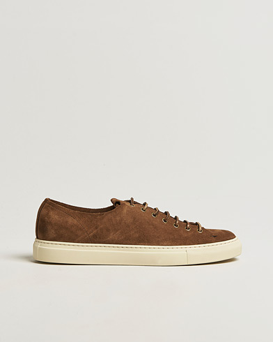 Buttero Tanino Suede Sneaker Dark Brown – Braun