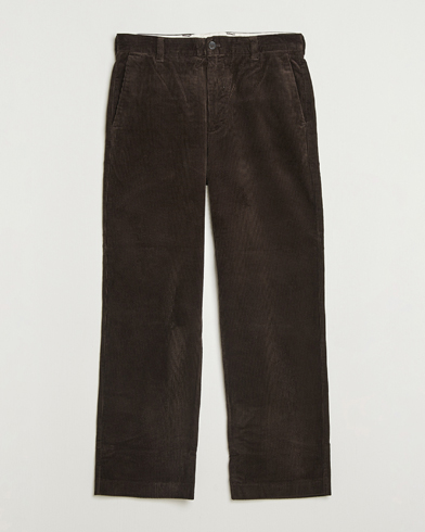 NN07 Paw Relaxed Fit Corduroy Trousers Demitasse Brown – Braun