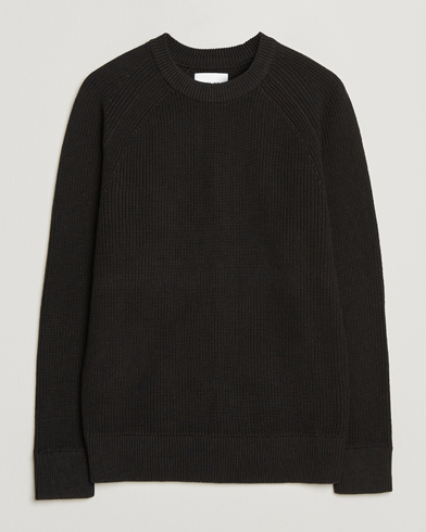 NN07 Jacobo Cotton Knitted Sweater Dusky Port – Braun