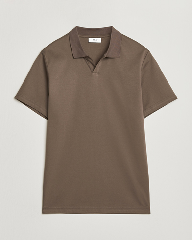 NN07 Paul Mercerized Polo Mable Husk – Grün